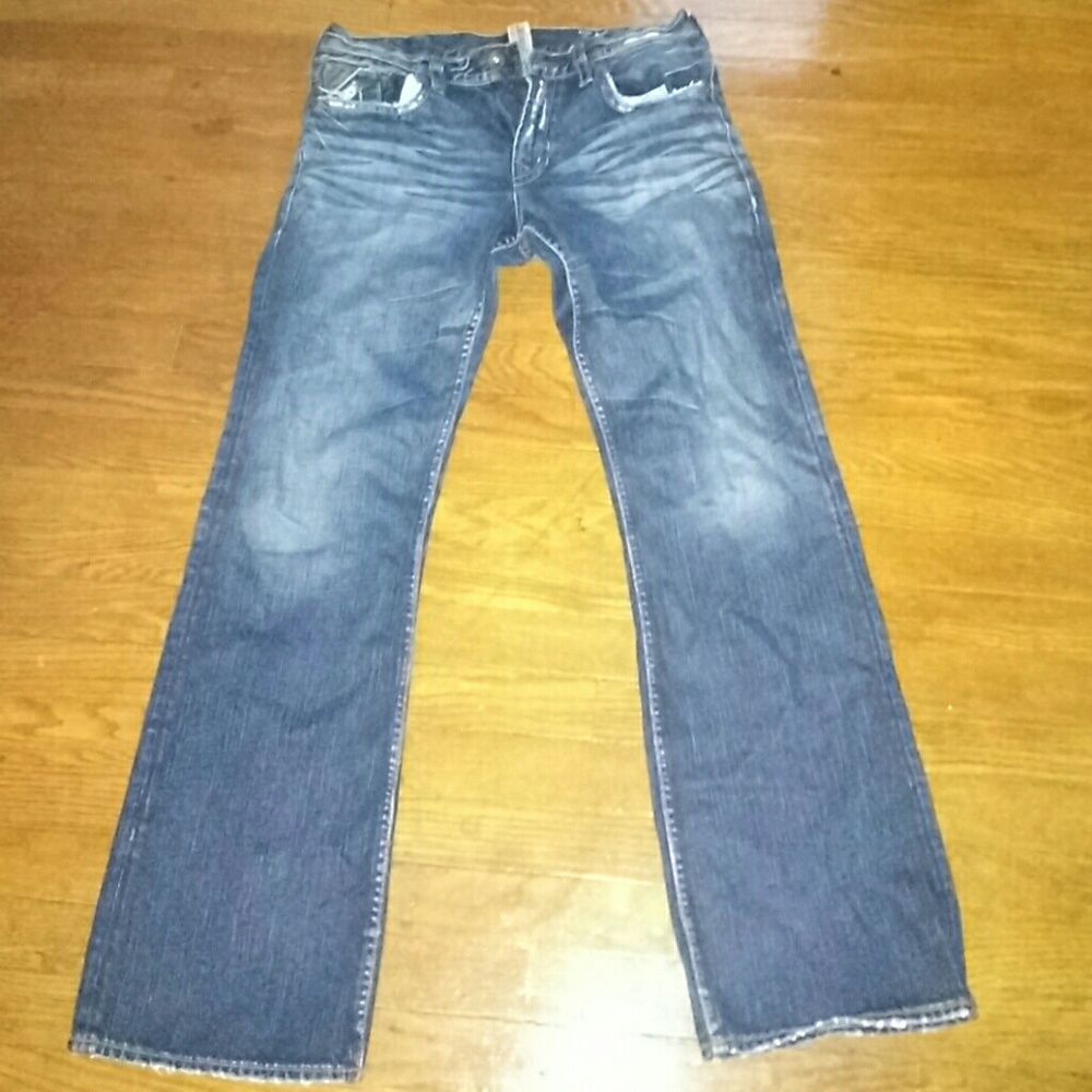 Men's Silver Jeans